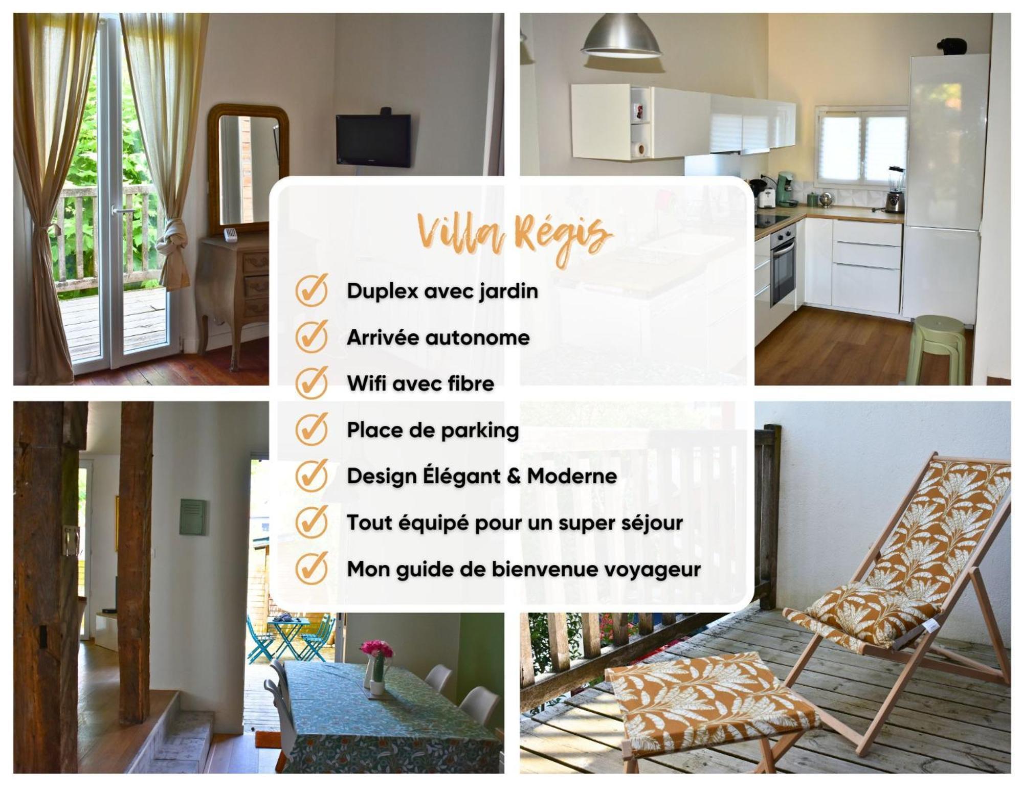 Villa Regis - Jardin-Parking-Wifi-Equipe Бейонн Экстерьер фото
